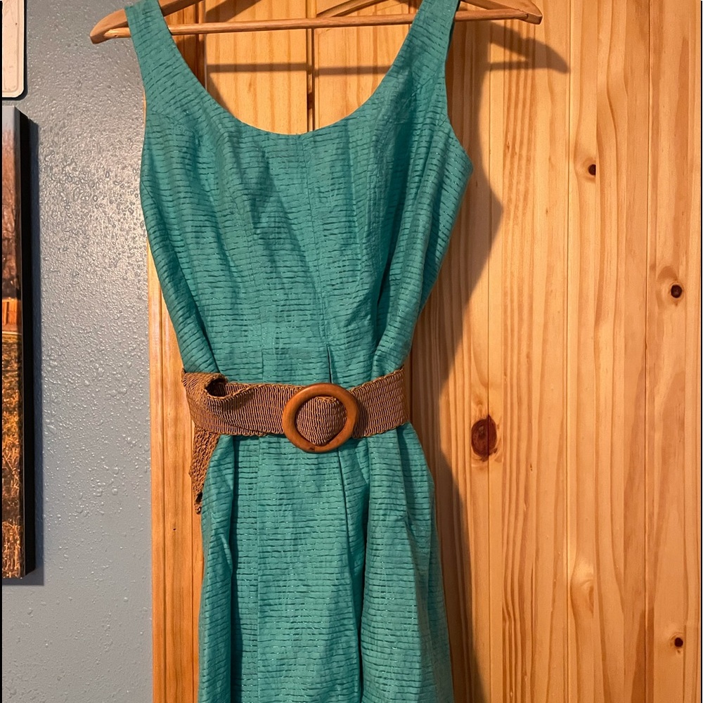 Teal Nine West Dress. Size 6